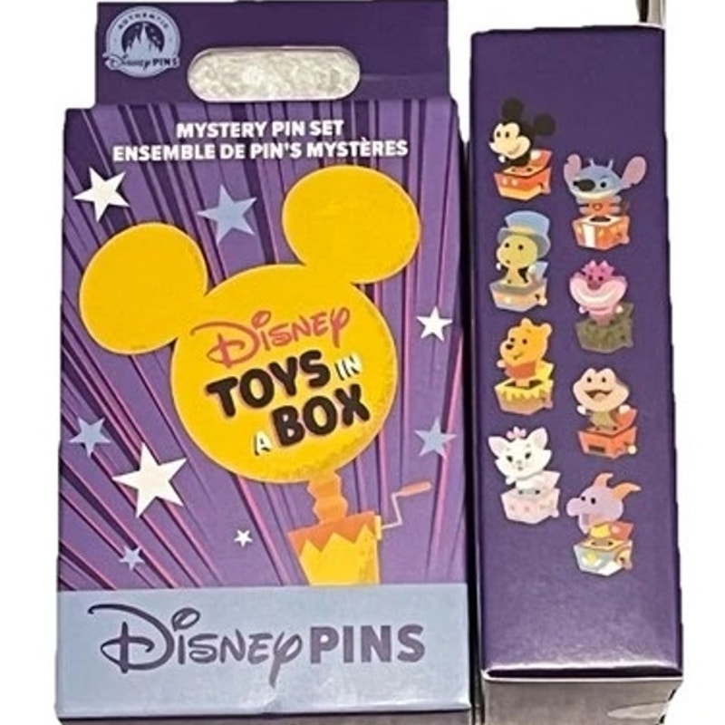 Unopened Character Jack-in-the-Box Toys in Box Mystery