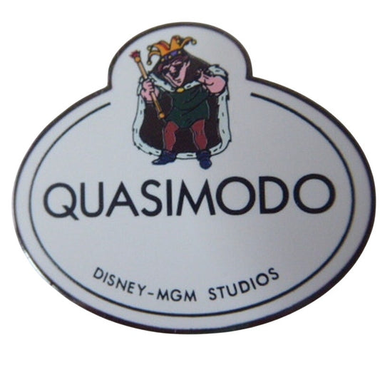 WDW - Quasimodo - Nametag - Cast