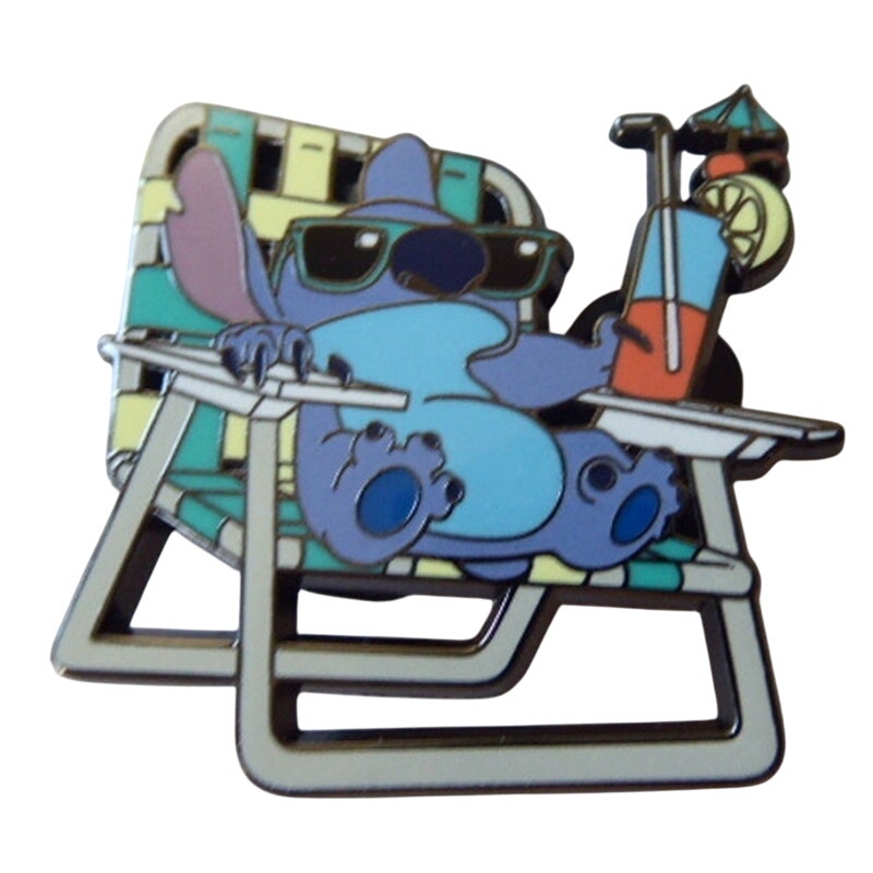 FiGPiN Stitch Folding Beach Chair Y438 Color HyperRare