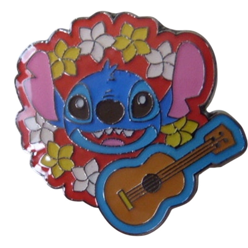 Stitch Floral Guitar