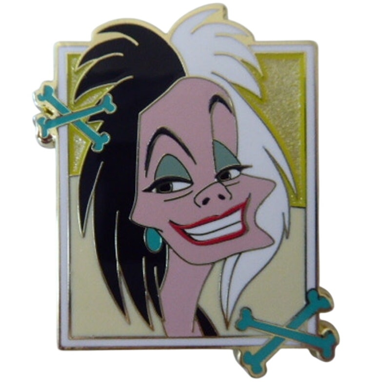Uncas Cruella de Vil - Villain Portraits Mystery Set