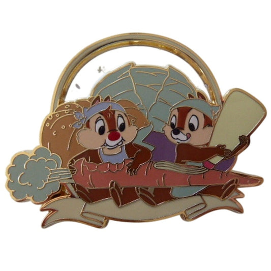 MII Chip and Dale Carrot Lunch Chefs Stained Glass