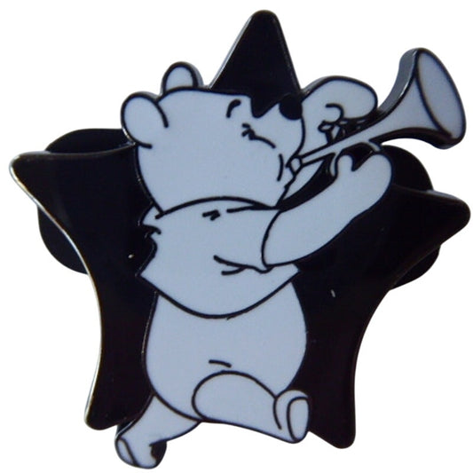 FiGPiN - Black and White Pooh - Y797 Uncommon Mystery