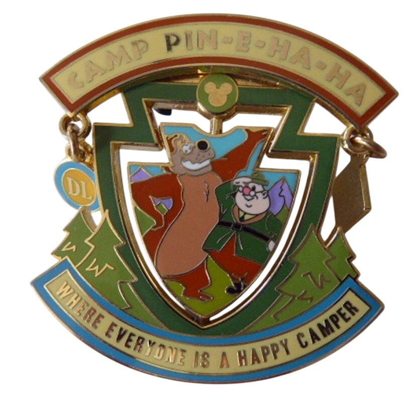 DLR - Camp Pin-e-ha-ha - Event Logo Pin