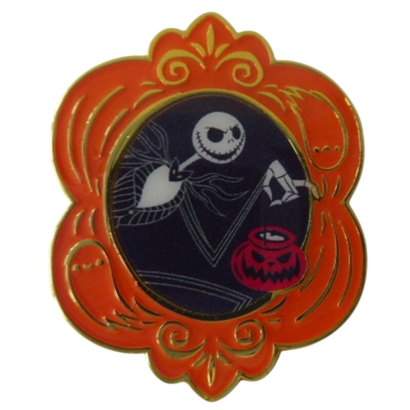 Nightmare Before Christmas Fall Portrait - Jack pumpkin