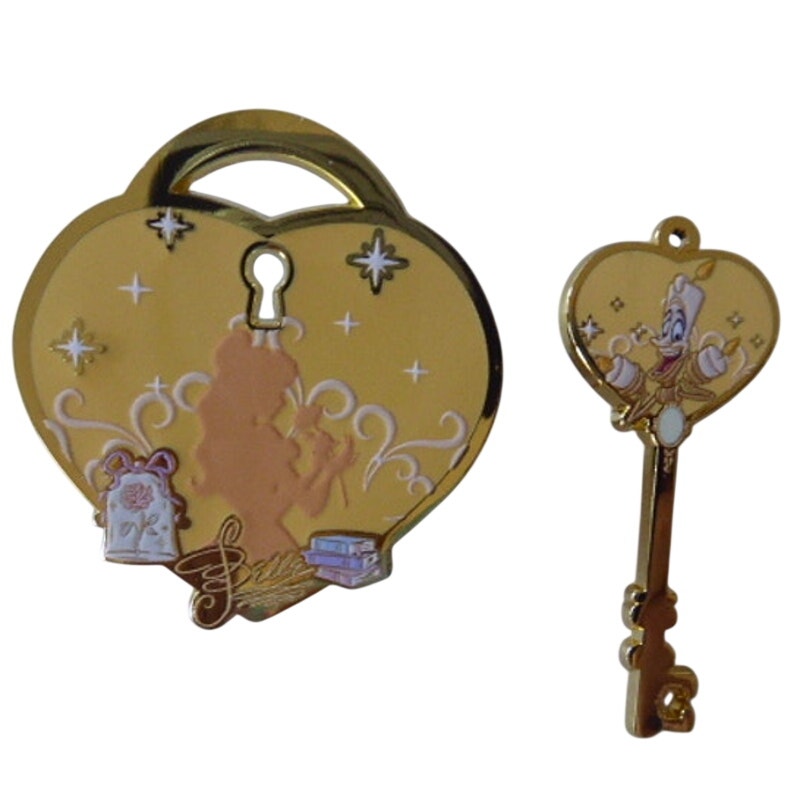 MII - Belle Pair - Disney Princess Lock and Key Mystery Set