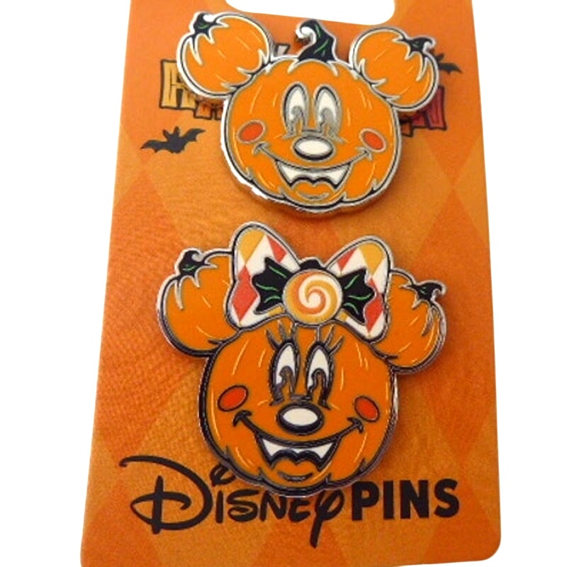 Mouse-eared Jack-o-Lanterns Set - Happy Halloween 2026