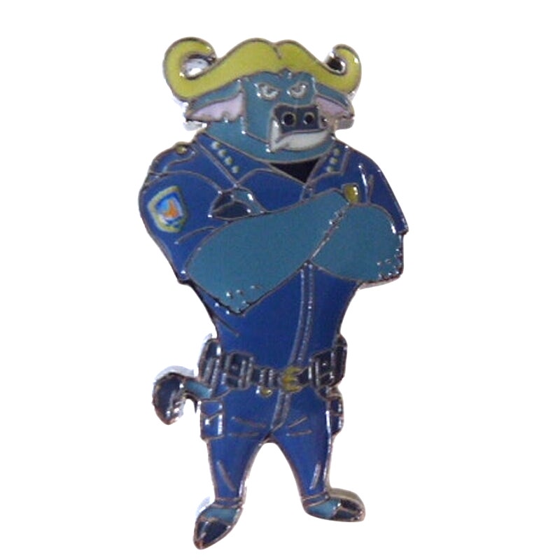 Neon Tuesday Chief Bogo Zootopia Trader Set - GoPinPro