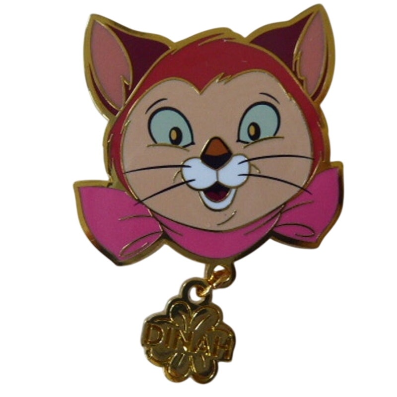 Monogram - Dinah Cats and Dogs Dangle Name Tags