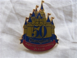 Disney Trading Pin 30085: Disneyland 50th Anniversary - Happiest ...