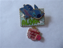 DLR - Lilo & Stitch Pin - Stitch Aloha