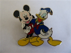 Disney Trading Pin Friends Are Forever Starter Set Mickey Mouse & Donald  Duck