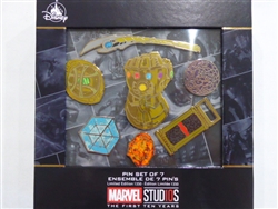 Disney Trading Pin Marvel Studios 10th Anniversary Limited Edition Pin Set